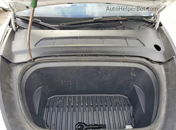 7SAYGDEF5PF738880 2023 TESLA MODEL White Vista de la etiqueta del VIN