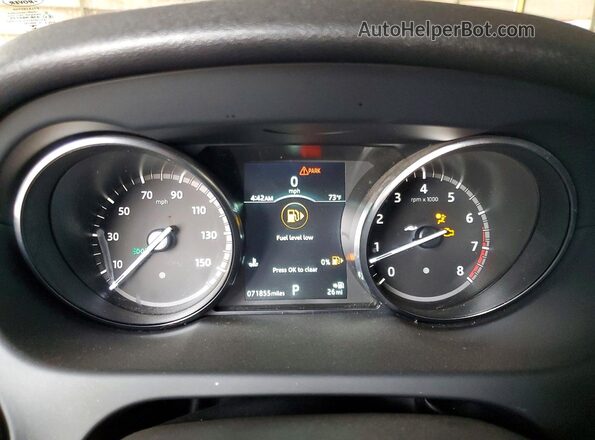 SALCP2FX9KH808305 2019 LAND ROVER DISCOVERY Black უკანა სავარძლების ხედი