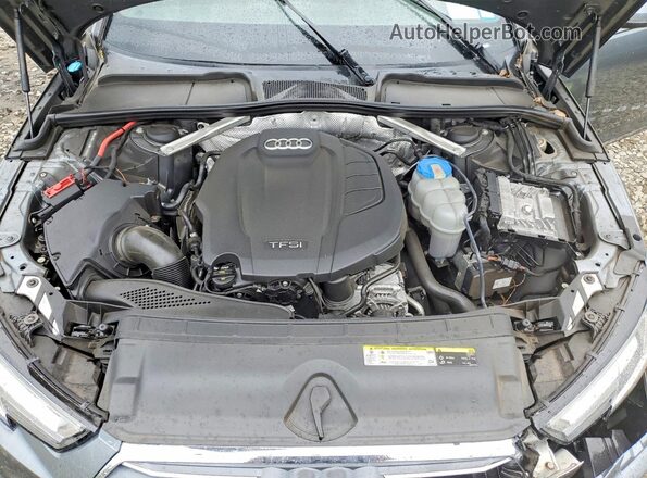 WAUENAF47HN023066 2017 AUDI A4 Gray Widok komory silnika