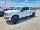2018 Ford F150 Super Cab White vin: 1FTEX1EPXJFD05744