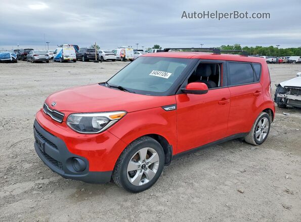 KNDJN2A21K7639208 2019 KIA SOUL Красный Передняя левая четверть
