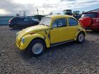 1969 Volkswagen Beetle Yellow vin: 1191071283