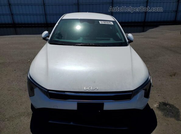 3KPFU4DE4SE230257 2025 KIA K4 White Вид ззаду