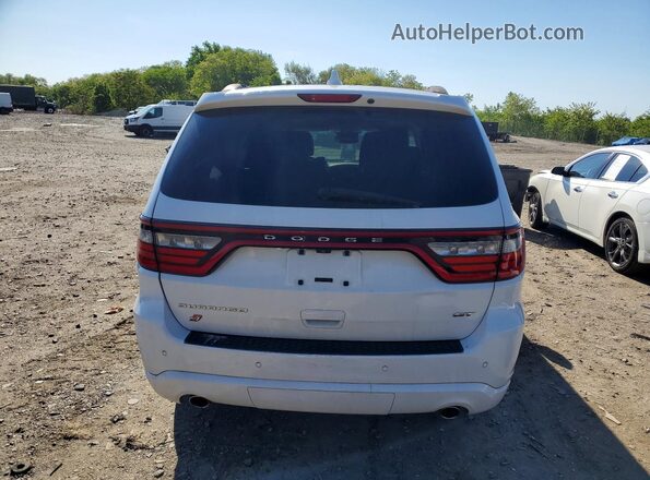1C4RDJDG3JC497487 2018 DODGE DURANGO Белый Вид салона спереди