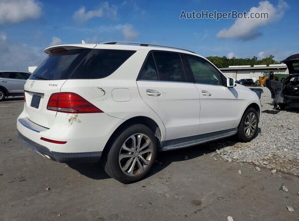 4JGDA5HB7GA631328 2016 MERCEDES-BENZ GLE White წინა მარჯვენა