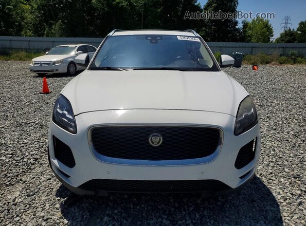 SADFJ2FX4J1Z17336 2018 JAGUAR E-PACE White Widok z tyłu