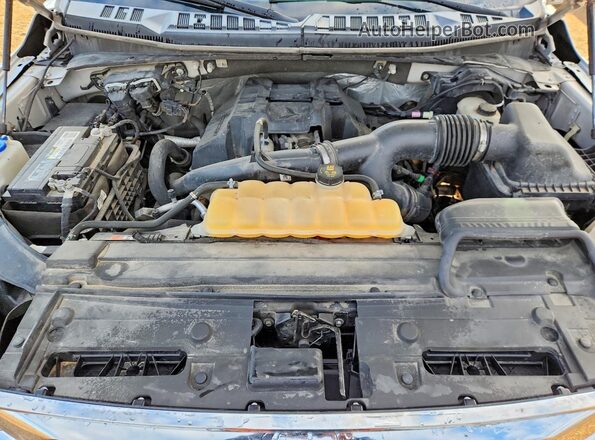 1FTEX1EP7GFB66715 2016 FORD F150 Silver Вид підкапотного простору