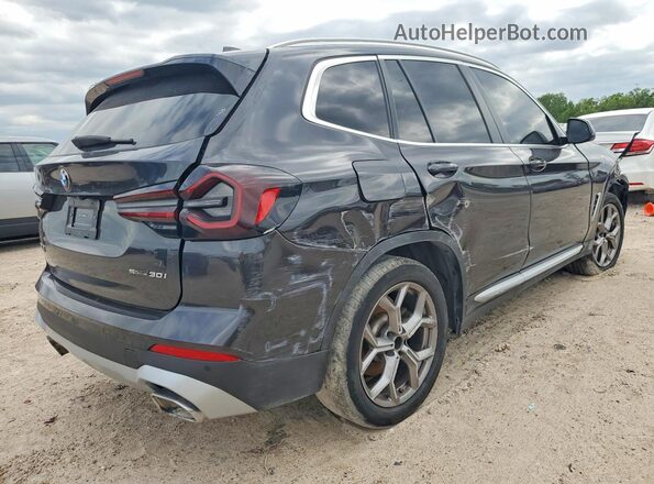 WBX47DP07RN252373 2024 BMW X3 Угольный Передняя правая четверть