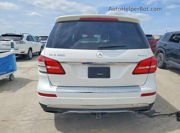 4JGDF6EE6HA847579 2017 MERCEDES-BENZ GLS-CLASS Белый Вид салона спереди