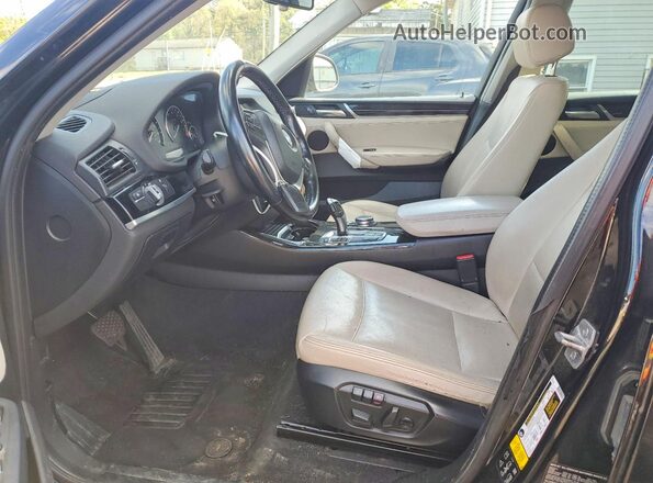 5UXWX9C51G0D67406 2016 BMW X3 Черный Вид панели приборов