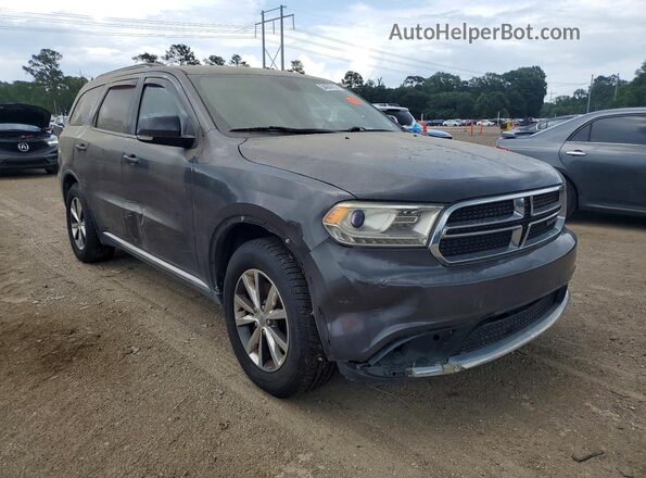 1C4RDHDG4GC330671 2016 DODGE DURANGO Серый Вид спереди