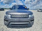 2016 Land Rover Range Rover Sport Hse Gray vin: SALWR2KF4GA107868