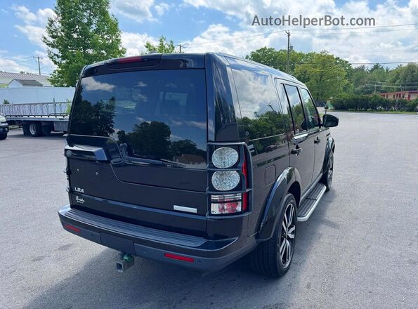 SALAK2V60GA810202 2016 LAND ROVER LR4 Черный Передняя правая четверть