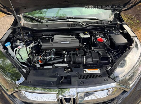 2HKRW2H8XJH603991 2018 HONDA CRV Серый Вид панели приборов