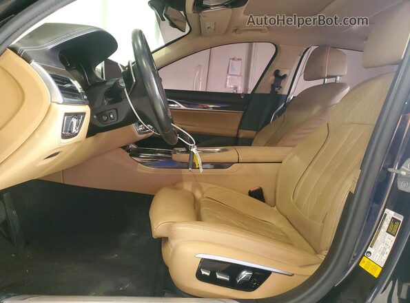 WBA7F0C50GGL99687 2016 BMW OTHER Black Widok deski rozdzielczej
