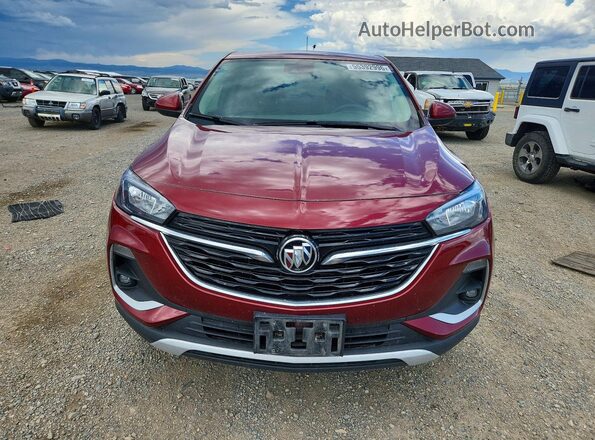 KL4MMCSL2PB145645 2023 BUICK ENCORE Burgundy Widok z tyłu