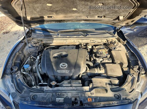 JM1GJ1W52G1472466 2016 MAZDA 6 Синий Вид подкапотного пространства