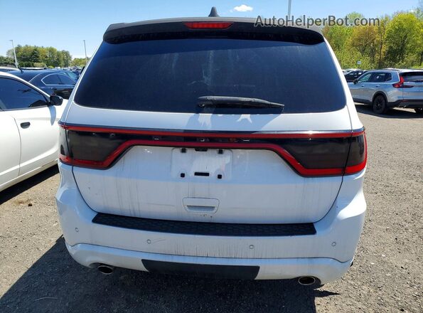 1C4RDHDG0HC796437 2017 DODGE DURANGO Белый Вид салона спереди