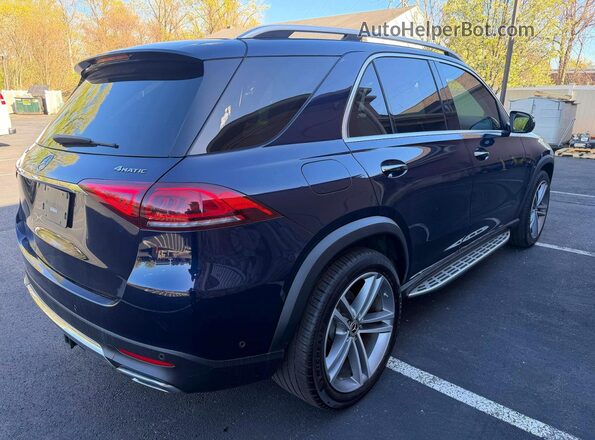 4JGFB4KB4LA048721 2020 MERCEDES-BENZ GLE Blue Передня права чверть