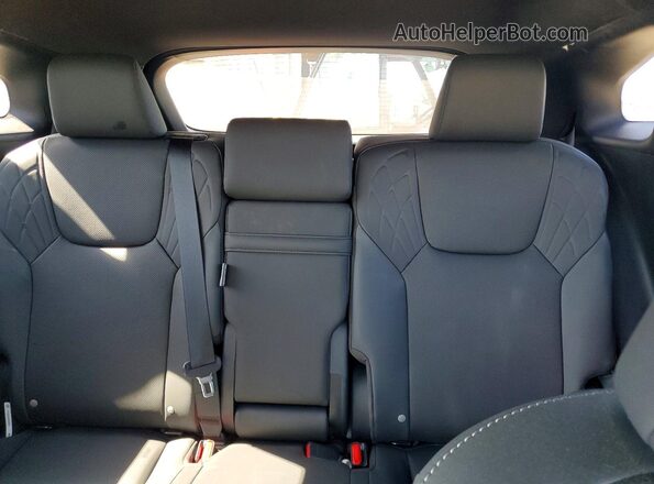 2T2BAMBA0RC051676 2024 LEXUS RX Black Widok wnętrza z tyłu