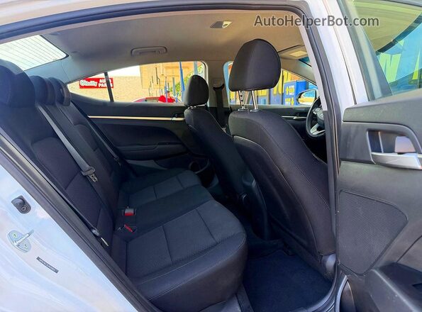 5NPD74LF3LH608865 2020 HYUNDAI ELANTRA White Vista interior delantera