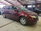 2016 Honda Odyssey Exl Бордовый vin: 5FNRL5H6XGB122655