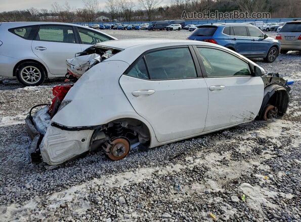 2T1BURHE4HC958707 2017 TOYOTA COROLLA Белый Передняя правая четверть