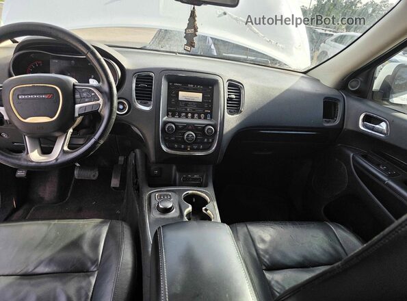 1C4RDHDG9GC361334 2016 DODGE DURANGO Белый Вид задних сидений
