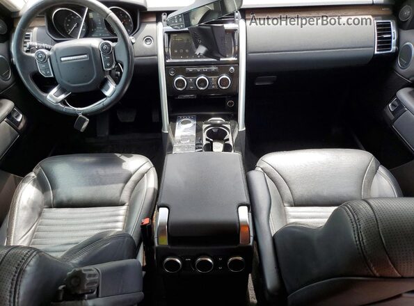 SALRRBBV4HA016105 2017 LAND ROVER DISCOVERY Черный Вид щитка приборов