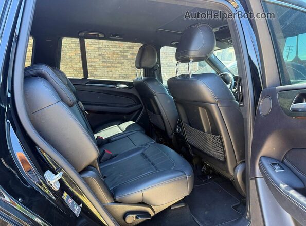 4JGDF6EE9HA837080 2017 MERCEDES-BENZ GLS-CLASS Черный Вид салона спереди