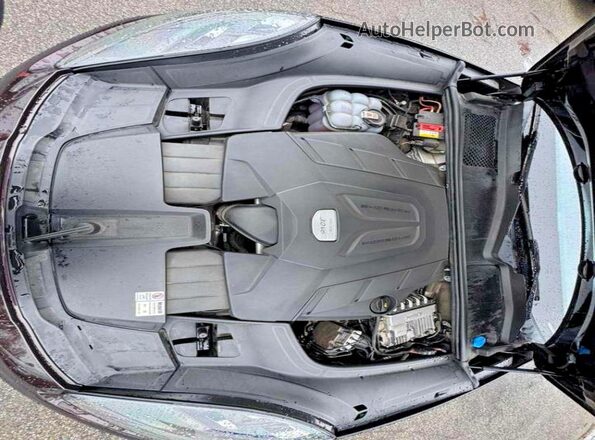 WP1AA2AY2MDA03187 2021 PORSCHE CAYENNE Charcoal Вид салону спереду