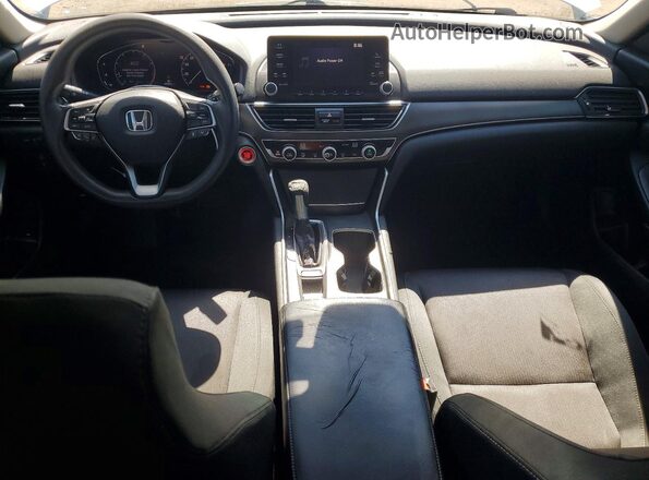 1HGCV1F19JA152831 2018 HONDA ACCORD White Вид щитка приладів