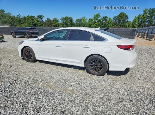 5NPE24AF7JH620407 2018 HYUNDAI SONATA White Задня права чверть