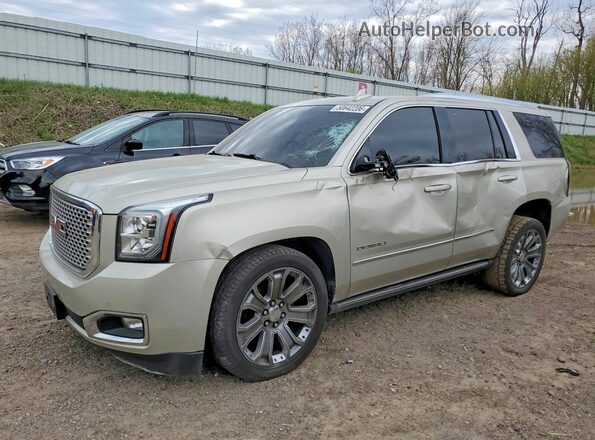 1GKS2CKJ4GR164615 2016 GMC YUKON Золотой Передняя левая четверть