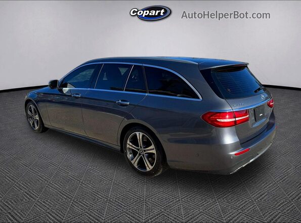 WDDZH6GB9HA239374 2017 MERCEDES-BENZ E Gray Przód prawy