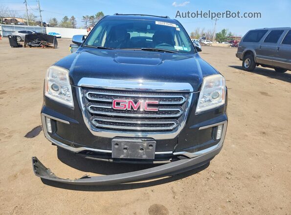 2GKFLUE32H6334372 2017 GMC TERRAIN Черный Вид сзади