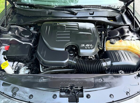 2C3CDXHG3GH259331 2016 DODGE CHARGER Gray წინა პანელის ხედი