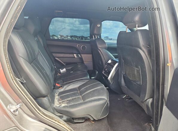 SALWR2KF4GA107868 2016 LAND ROVER RANGE Gray Vista del compartimento del motor
