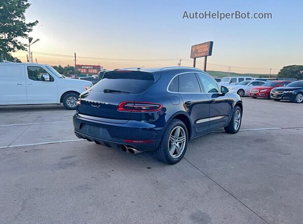 WP1AB2A5XJLB34419 2018 PORSCHE MACAN Синий Вид спереди