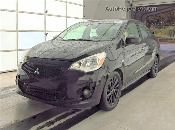 ML32F4FJ4LHF06330 2020 MITSUBISHI MIRAGE Black Tył prawy