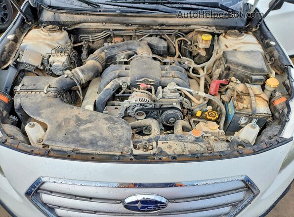 4S4BSEJC1G3297194 2016 SUBARU OUTBACK Белый Вид подкапотного пространства