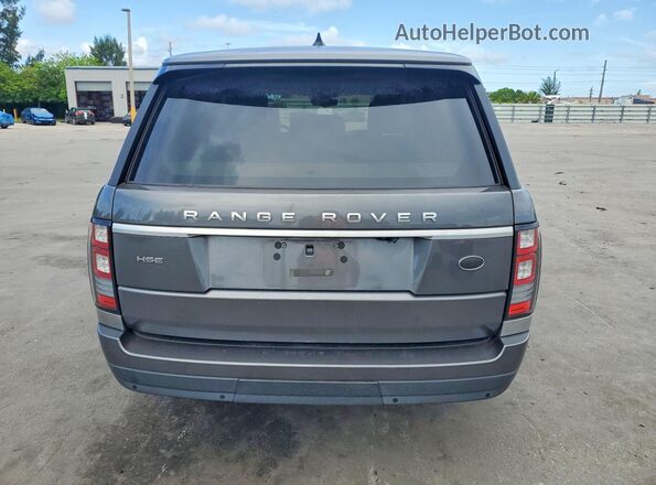 SALGS2FV8HA325405 2017 LAND ROVER RANGE Серый Вид салона спереди