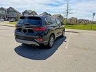 2019 Hyundai Santa Fe Se Черный vin: 5NMS2CAD1KH051421