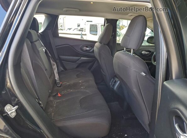1C4PJLCB6KD114624 2019 JEEP CHEROKEE Черный Вид задней части салона