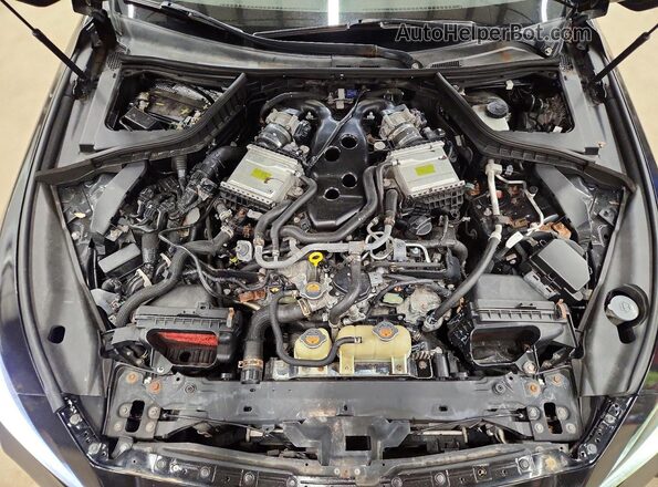 JN1EV7AR9HM841383 2017 INFINITI Q50 Черный Вид подкапотного пространства