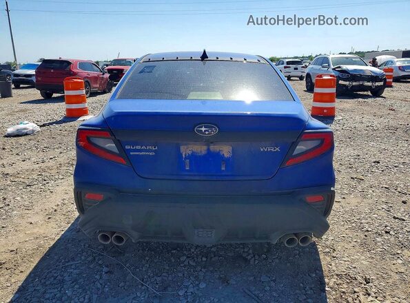 JF1VBAB64P8814385 2023 SUBARU WRX Blue Widok wnętrza z przodu