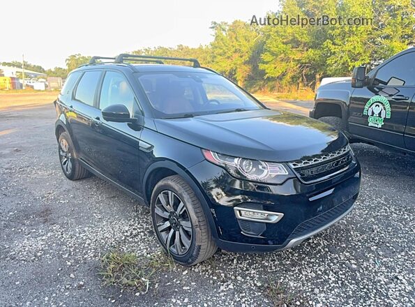 SALCT2RX7JH733514 2018 LAND ROVER DISCOVERY Черный Передняя левая четверть