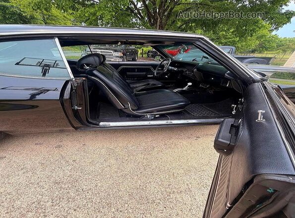 136371B182449 1971 CHEVROLET CHEVELLE Black Front view