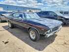 1969 Chev Chevelle Malibu Ss 396 Black vin: 136379K353923