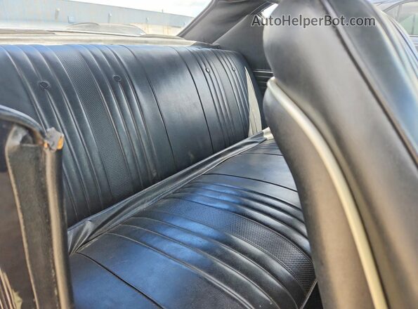 136379K353923 1969 CHEVROLET CHEVELLE Black Rear seats view